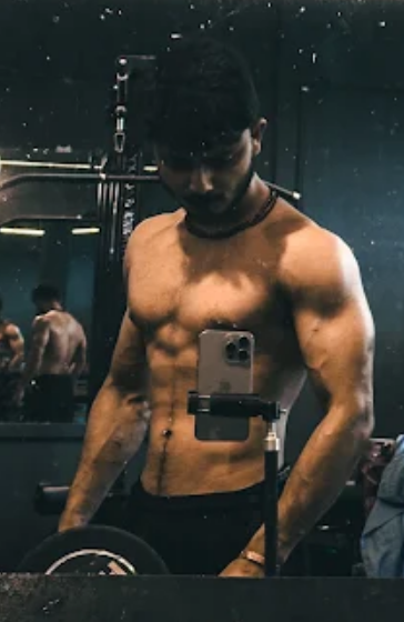 Member training at the gym